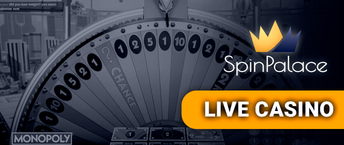Live Games at Spin Palace Casino