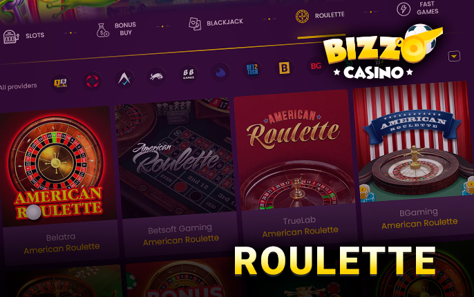About Roulette game at Bizzo Casino