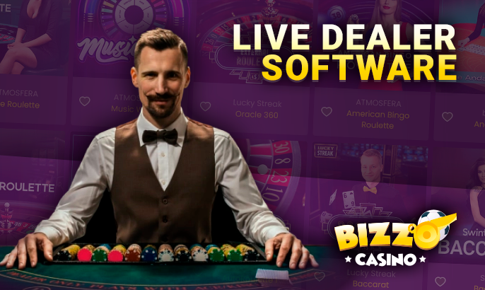 Live Dealer Games at Bizzo Casino - Live Games Providers
