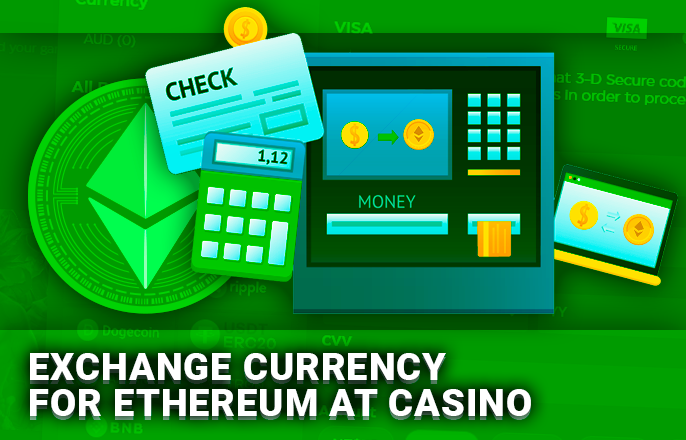 Currency exchange from AUD to ethereum for online casinos - can exchange currency in a casino