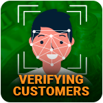 Verifying a player's identity at online casinos