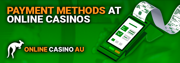 Payment methods in online casinos for Australians - which payment systems are used