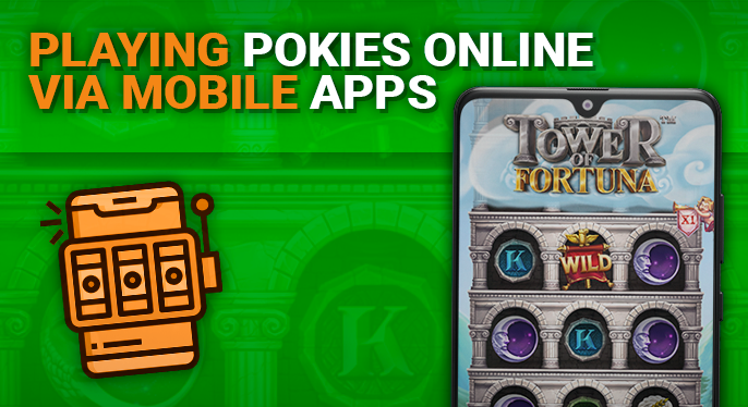 Playing pokies via mobile devices - about the experience of playing via phone