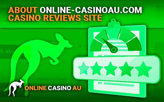 About online casino reviews site Online-CasinoAU.Com