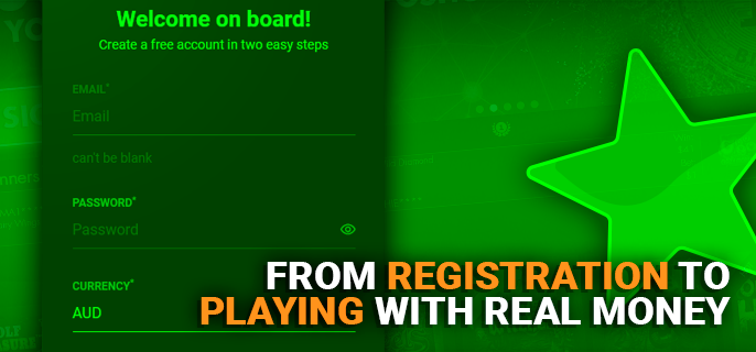 Registration in online casinos to check in the review