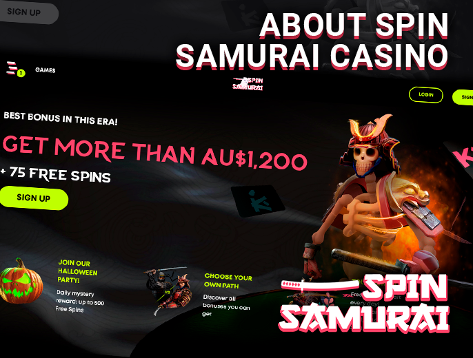 Introduction to Spin Samurai Casino - information about the project and license