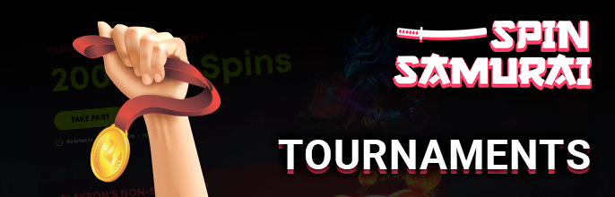 Tournaments for Australian players at Spin Samurai Casino - what tournaments are there