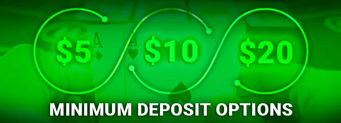 About the casinos with different minimum deposits in Australia - five, ten and twenty dollars