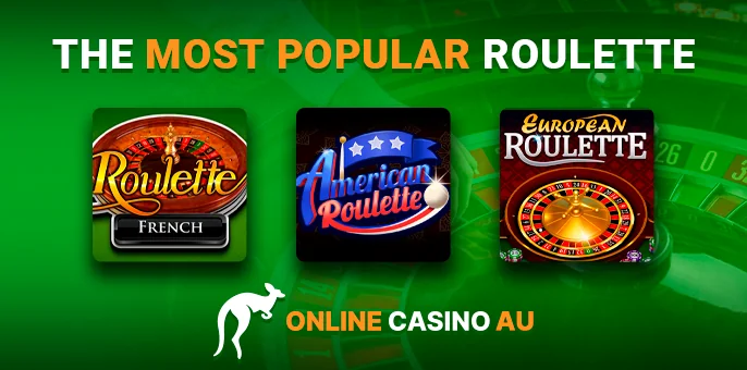 Popular roulette gamblers favorites in Australia