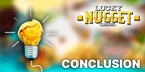 Final opinion about Lucky Nugget online casino