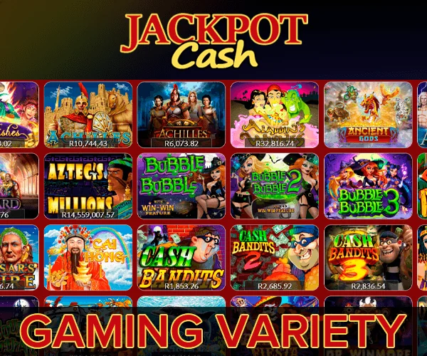 Jackpot Cash Casino site Game section