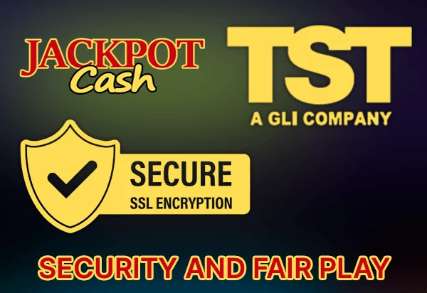 Ssl sertificate at JackPotCash Casino - about security