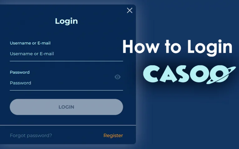 Authorization on the site Casoo Casino for the player from Australia