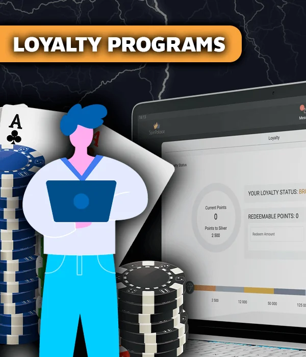 Spin Palace Loyalty Program for the Most Loyal gamblers