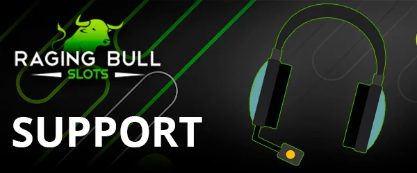 Technical Support at Raging Bull Casino - how to contact