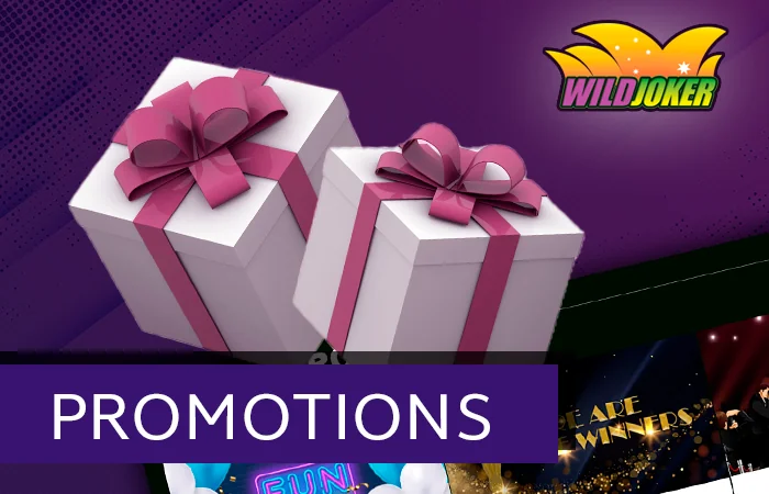 Current bonuses on the site Wild Joker casino - what bonuses are there