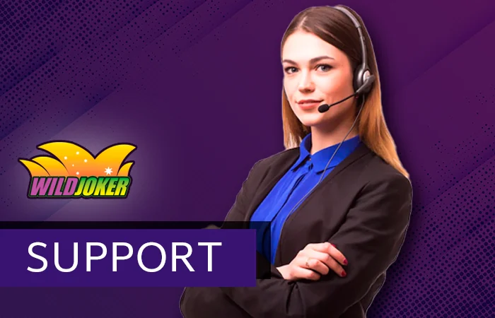 Wild Joker casino customer support - how to contact