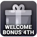 Welcome Bonus 4th Deposit – 100% up to AU$200