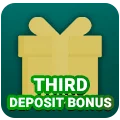 Third Deposit Bonus – Double Your Third Deposit