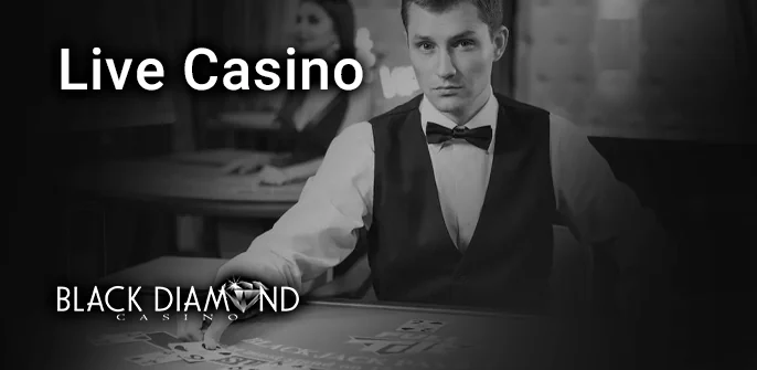 Live dealer games at Black Diamond Casino - which live games can play