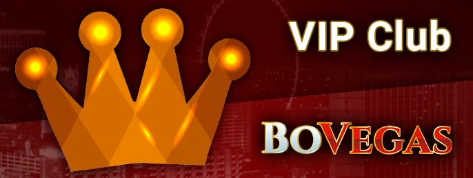 Loyalty Program for BoVegas Casino players - benefits of the VIP program