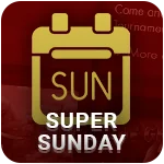 Super Sunday – Win up to AUD 2,500 in Cash Every Week