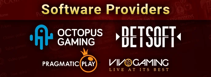 Software vendors at Box 24 Casino - Betsoft, Pragmatic Play, Vivo Gaming and more