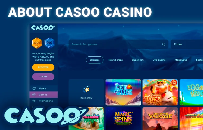 Casoo Casino - Best place to play for real money for Australian players