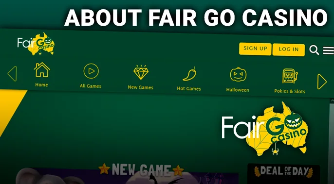 Introducing the Fair Go Casino website - information about the project