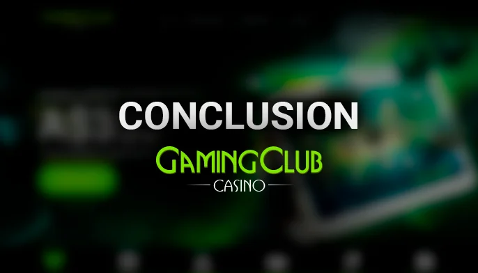 Final part of the review Gaming Club Casino - is it worth it to start playing on the site