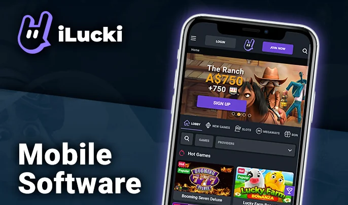 Playing at iLucki Casino via mobile devices - how to play via phone