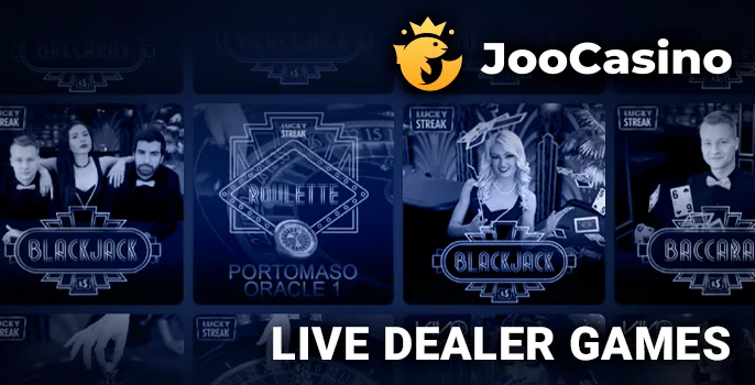 Live Games at Joo Casino - Live Gaming List