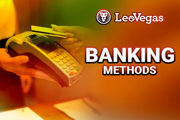 Payment terminal in action at LeoVegas casino