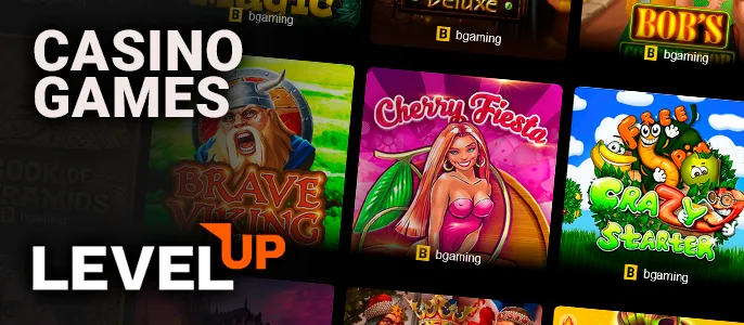 Casino game at LevelUp Casino