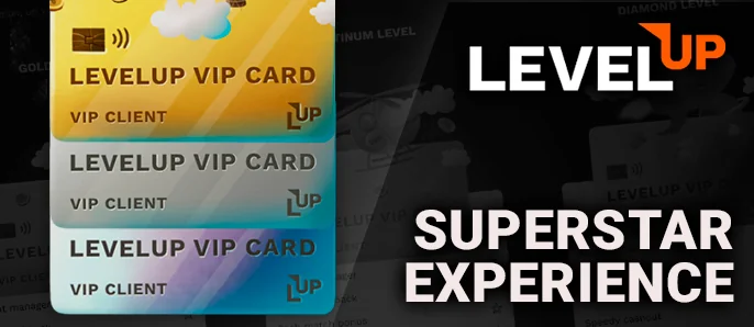 3-tier program at LevelUp Casino for the most loyal players