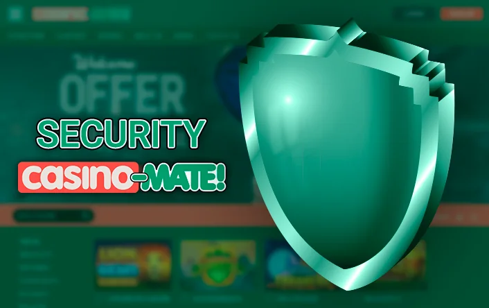 Casino Mate's security guarantee - license and security measures