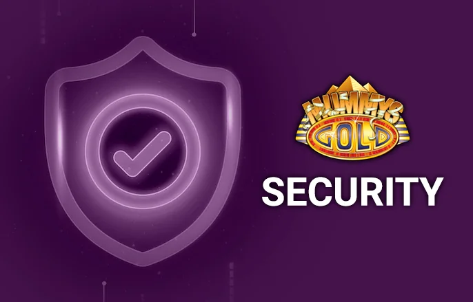 Safe gaming at Mummy's Gold Casino - protect players while playing