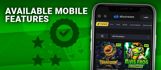 Features of the mobile version of the new online casinos - what to look out for