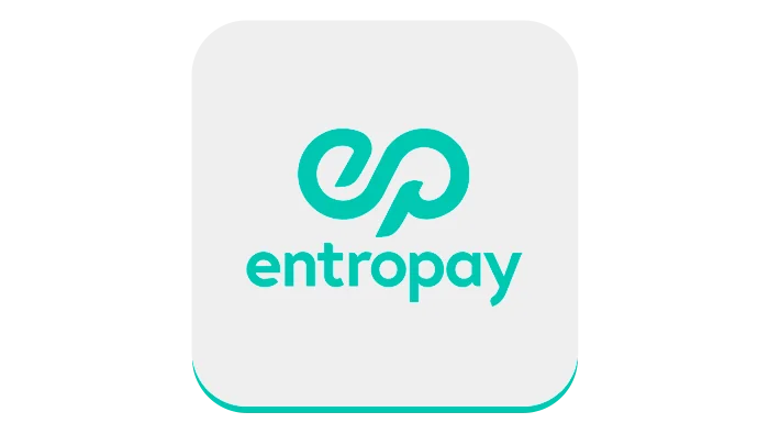 Entropay payment platform logo with virtual card system