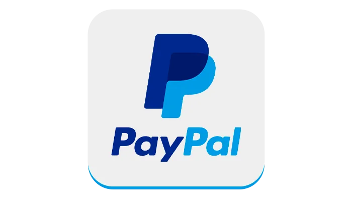 The logo of the electronic payment system PayPal