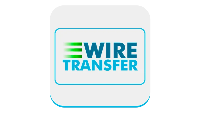 Wire Transfers banking system logo