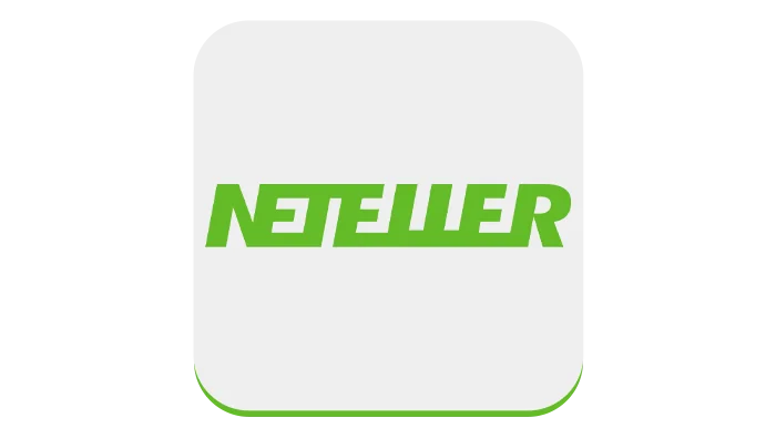 The logo of the electronic payment system Neteller