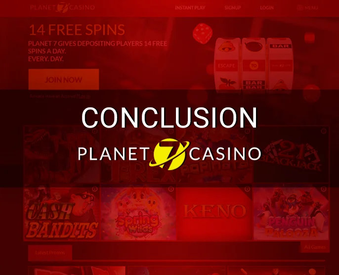 Planet 7 Oz Casino review results - can start playing