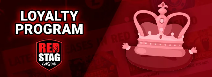 RedStag Casino's loyalty program for Australian players - VIP program levels and their rewards