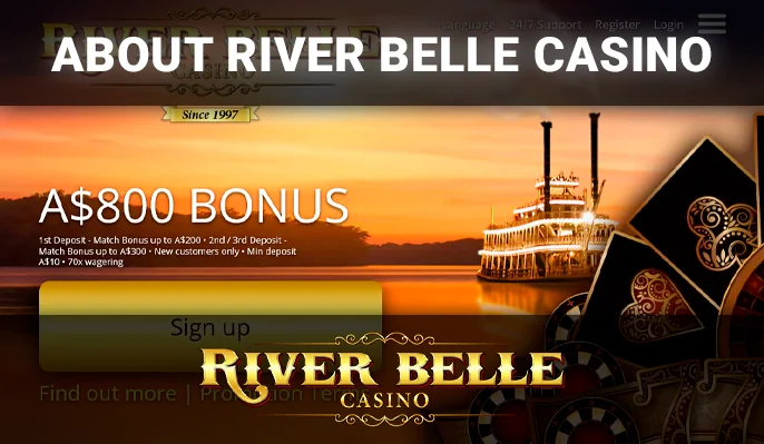 Introduction to the online casino River Belle