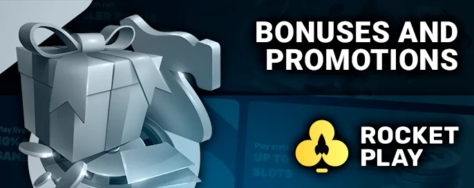 List of bonus offers at RocketPlay Casino - what bonuses are there