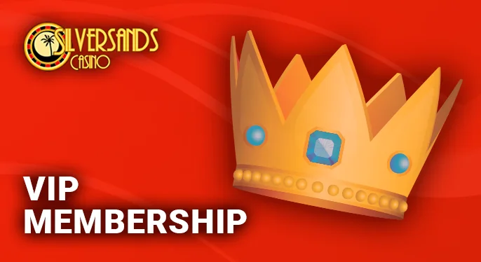 Vip program SilverSand Casino logo - information