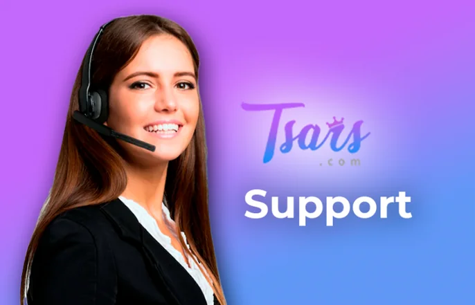 The woman from the Tsars casino customer support