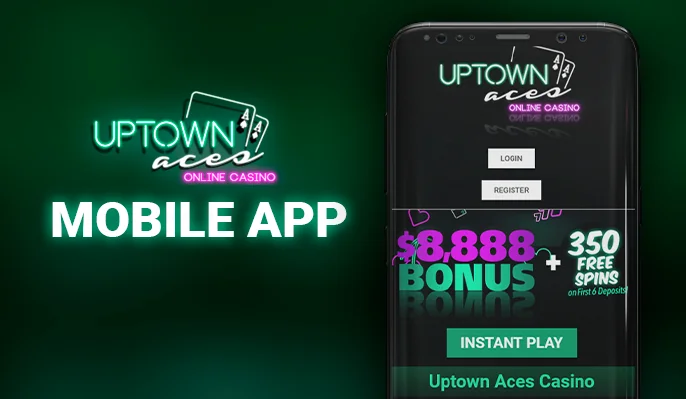 Uptown Aces Casino mobile app - How to download and use