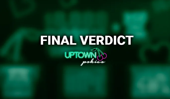 Final part of the Uptown Pokies Casino review - about the game in Australia